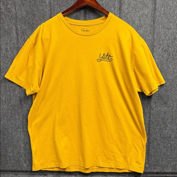Yeti Other - Yeti Men's Short Sleeve Tee in Vibrant Yellow